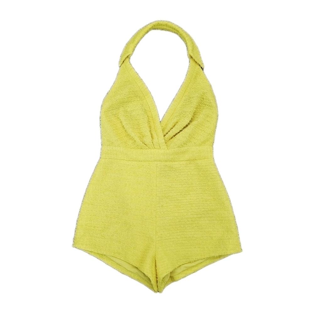 NEW Assignment Ariel Romper in Soliel Yellow Size S - Picture 3 of 6